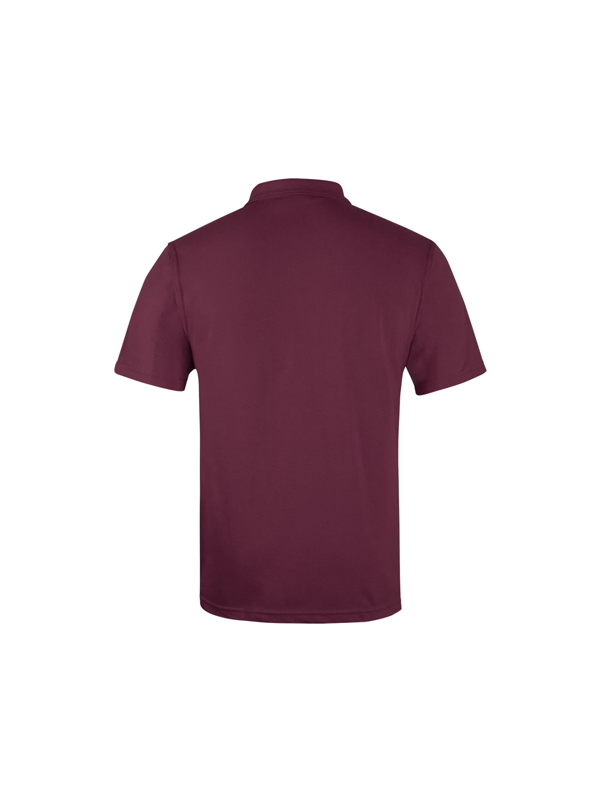 210 Polo in Maroon – back view
