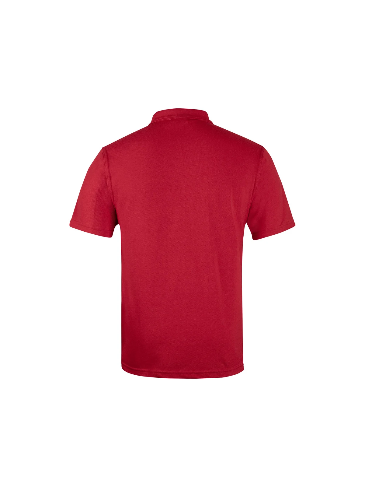 210 Polo in Red – back view