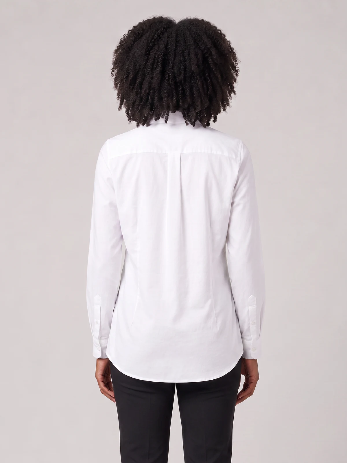Ladies Ashton Cotton Oxford Shirt – back view