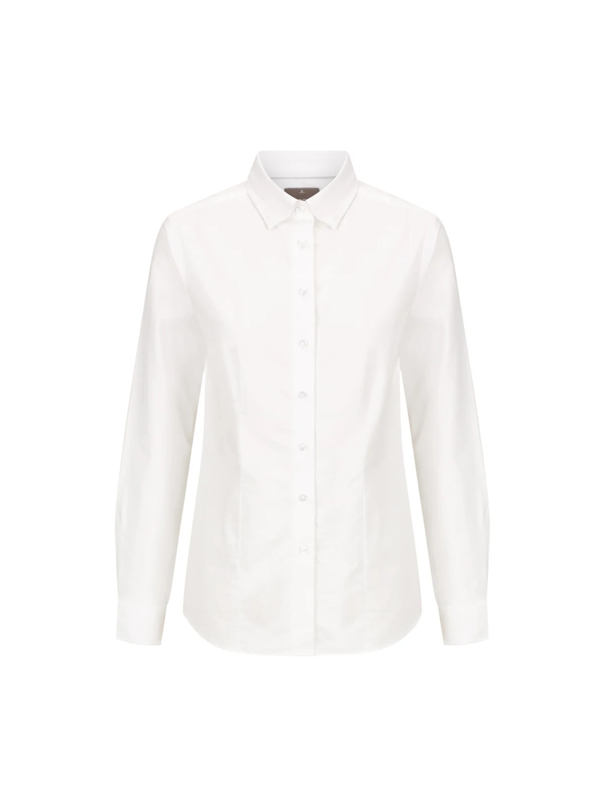 Ladies Ashton Cotton Oxford Shirt in Chalk