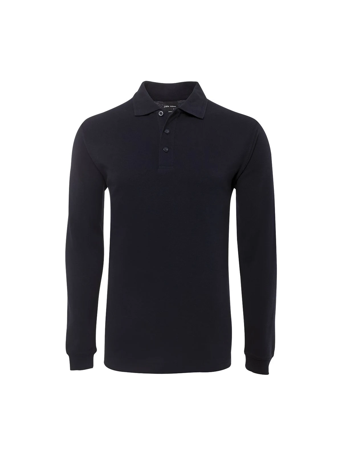 L/S 210 Polo in Navy – front view