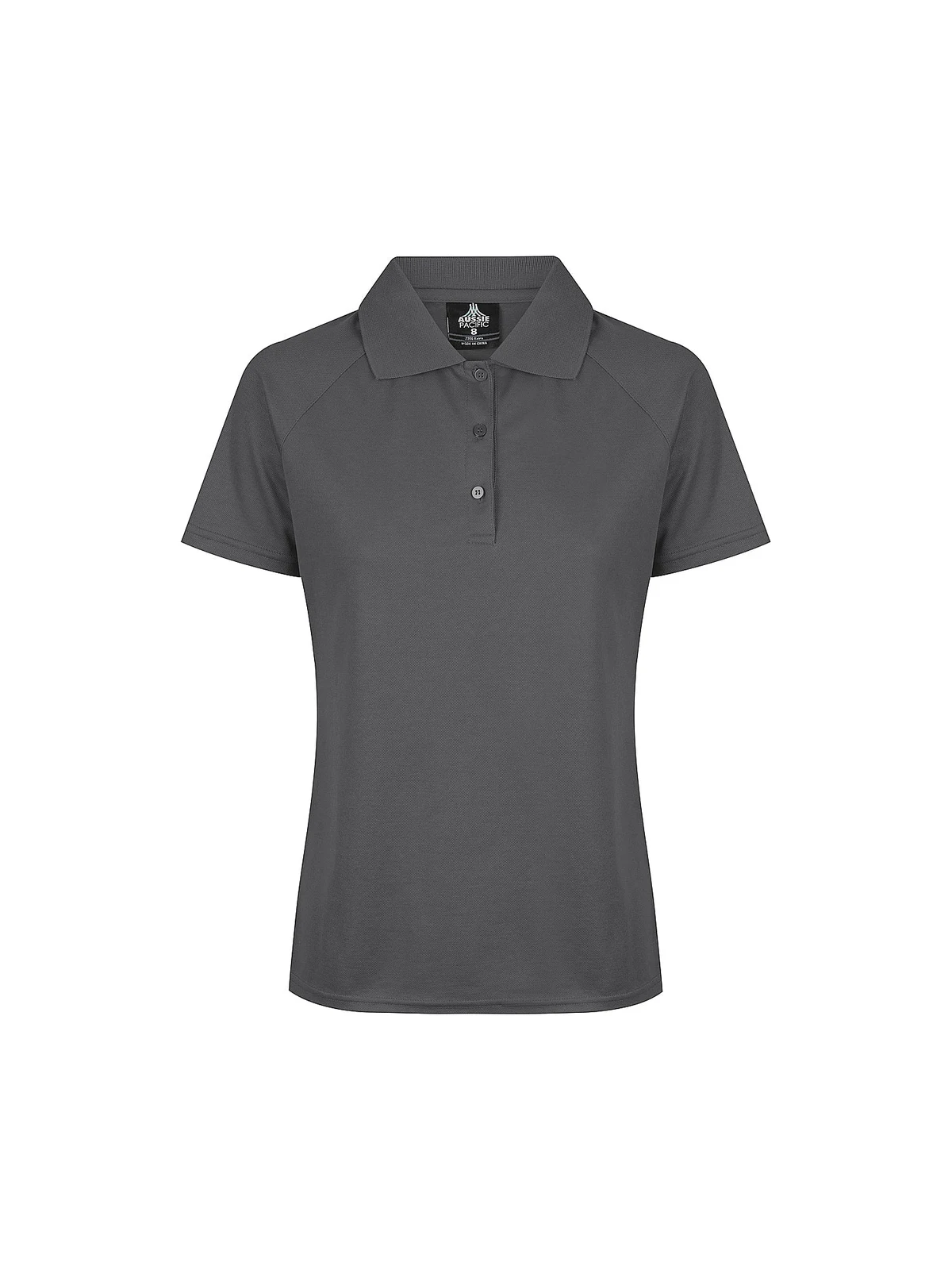 Keira Ladies' Polos in Slate – front view