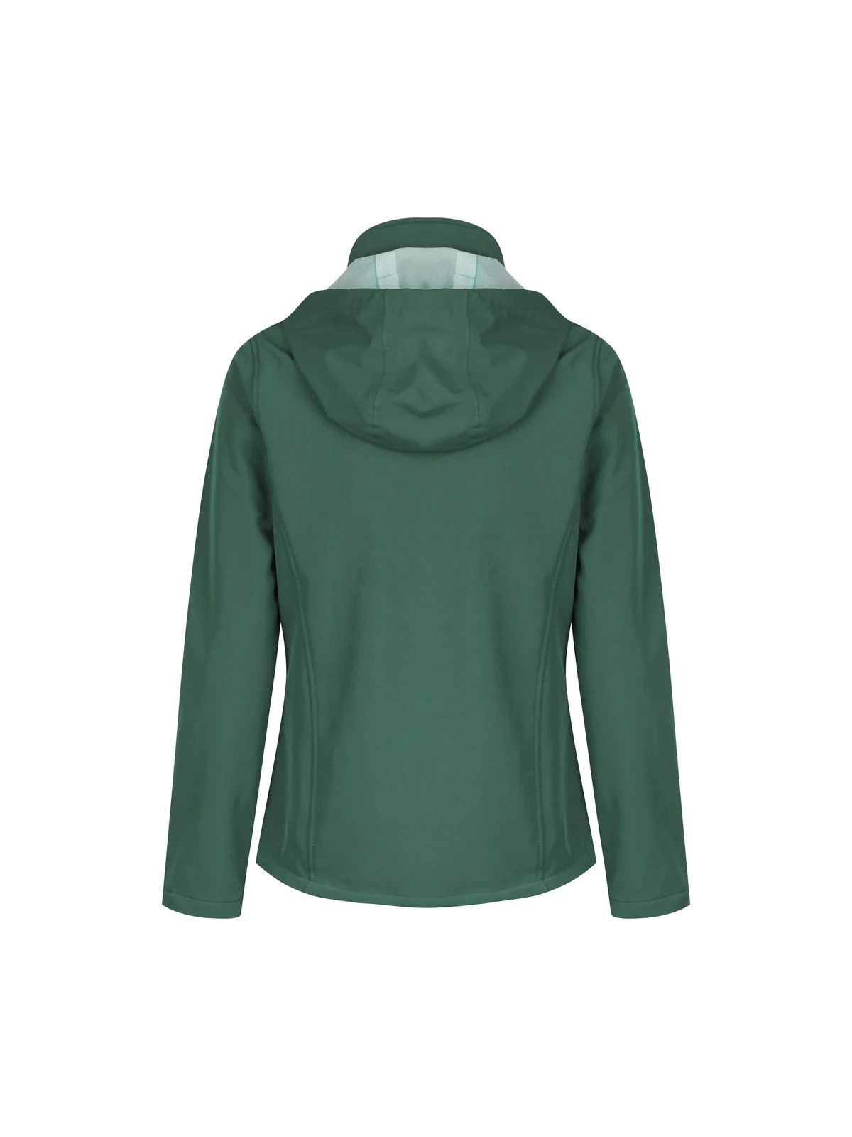 Ladies Olympus Soft Shell Jacket in Bottle – back view