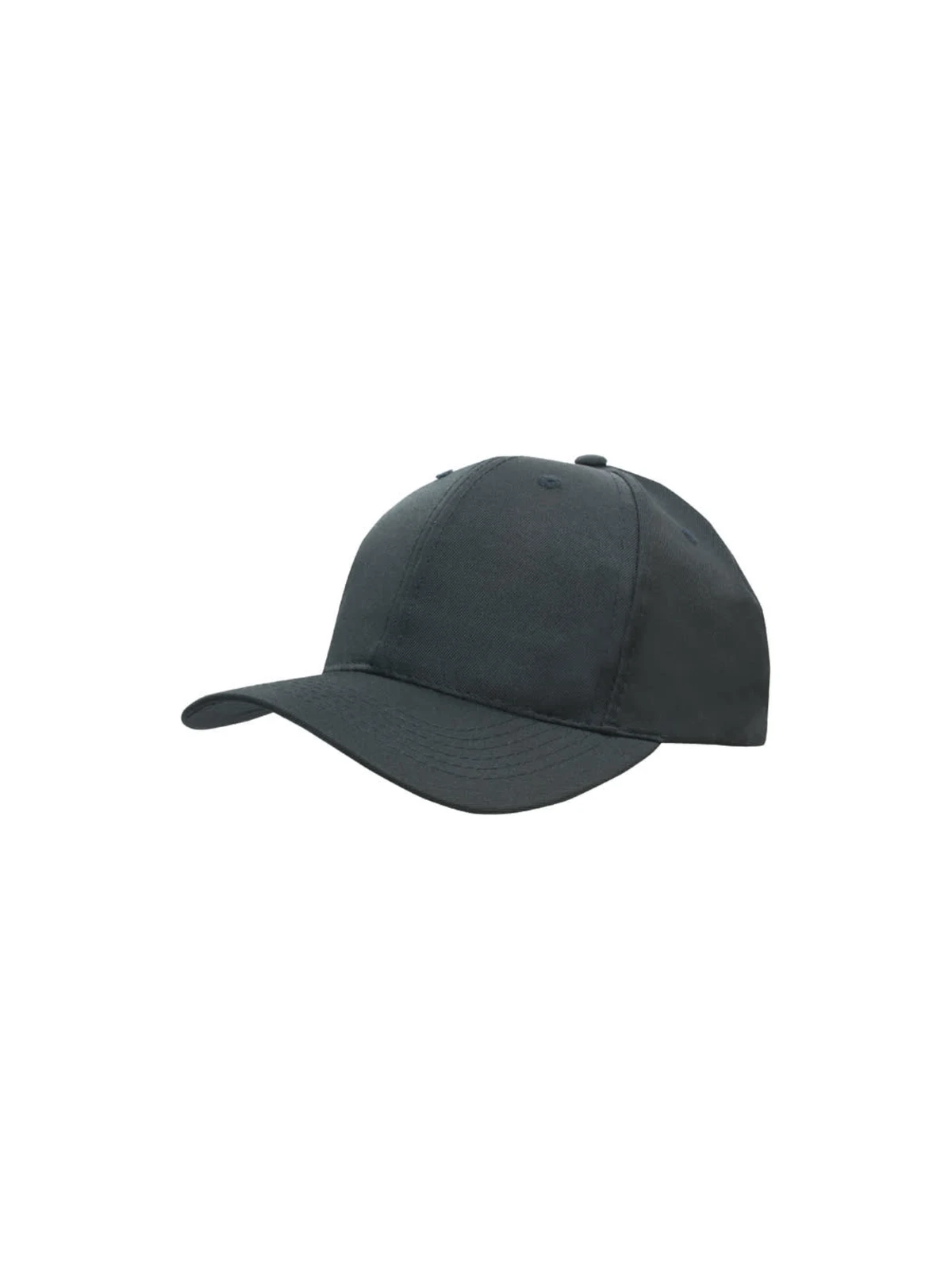 Recycled Breathable Poly Twill Cap in Charcoal