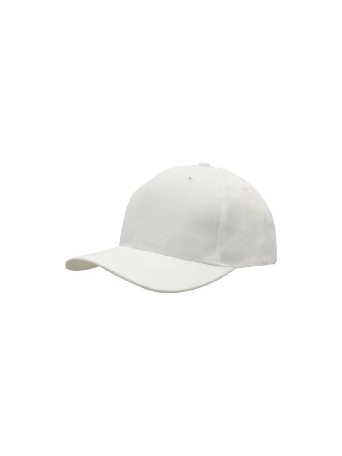 Recycled Breathable Poly Twill Cap in White