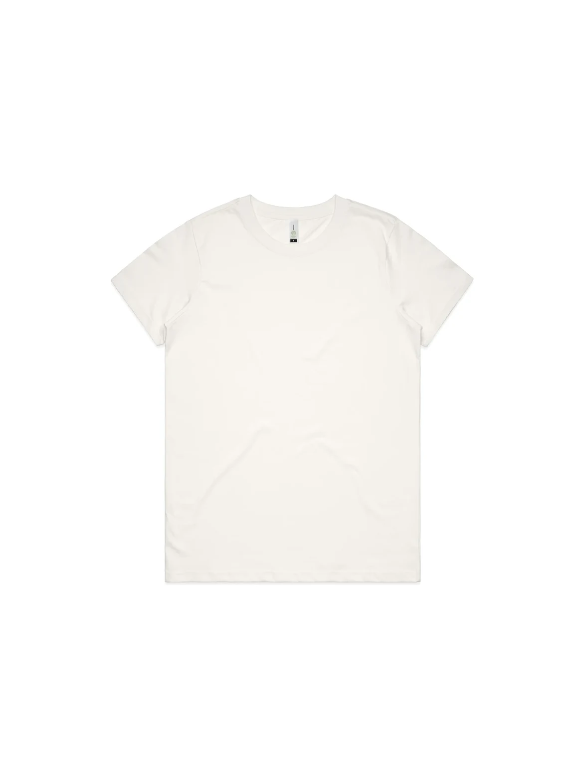 Maple Organic Tee in Natural – front view