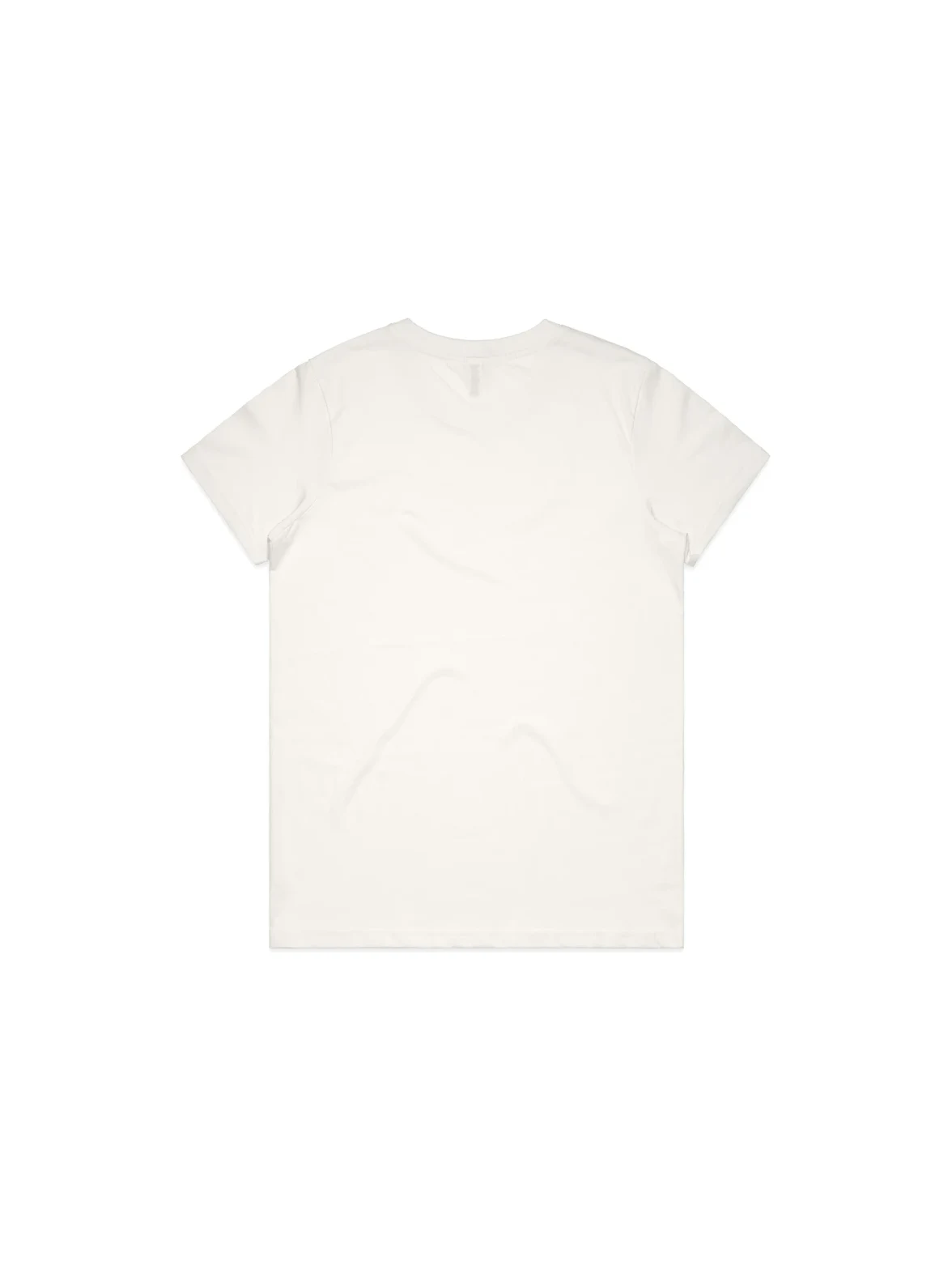 Maple Organic Tee in Natural – back view