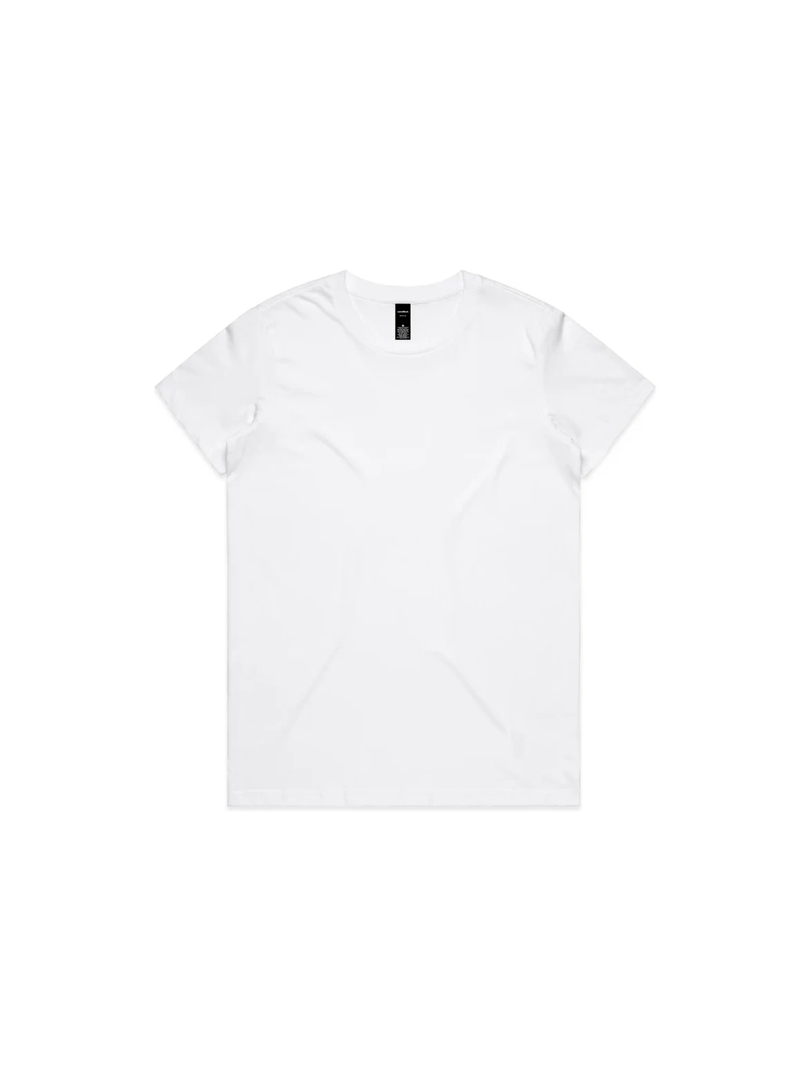 Women's Maple Tee in White – front view