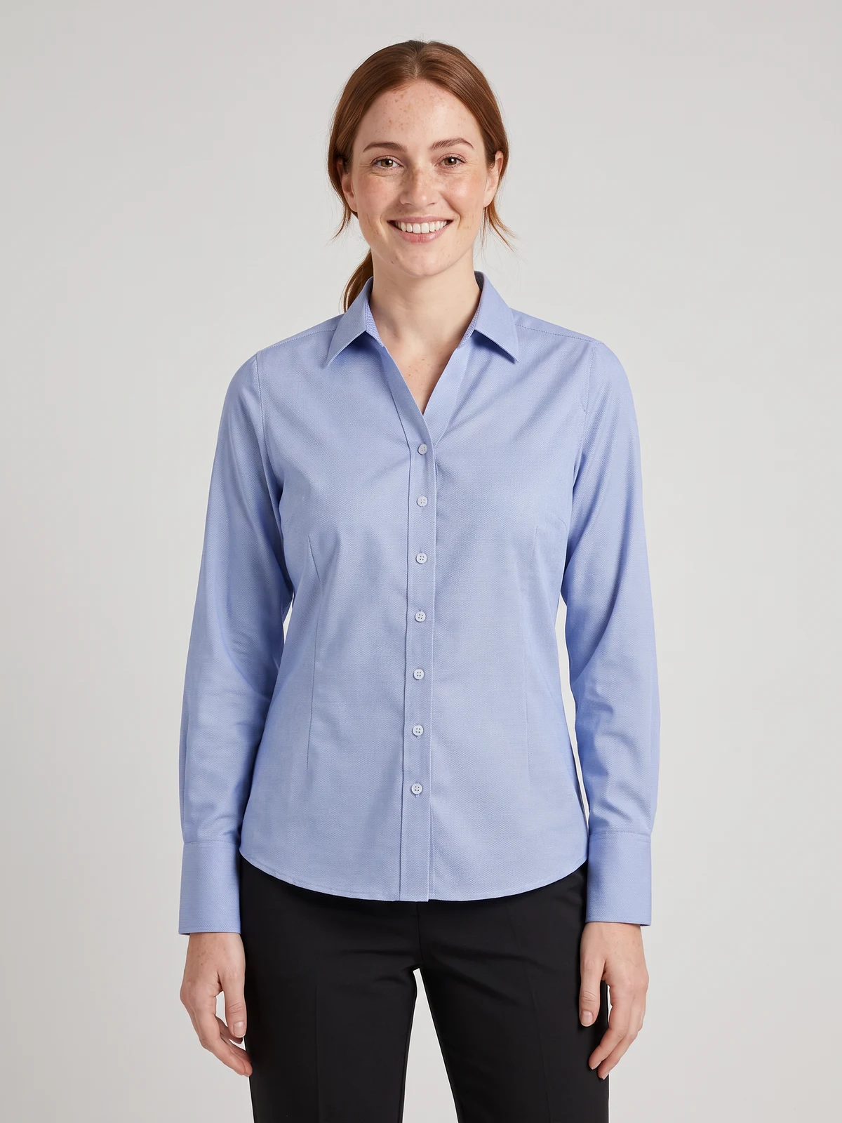 Womens Hudson L/S Shirt – front view