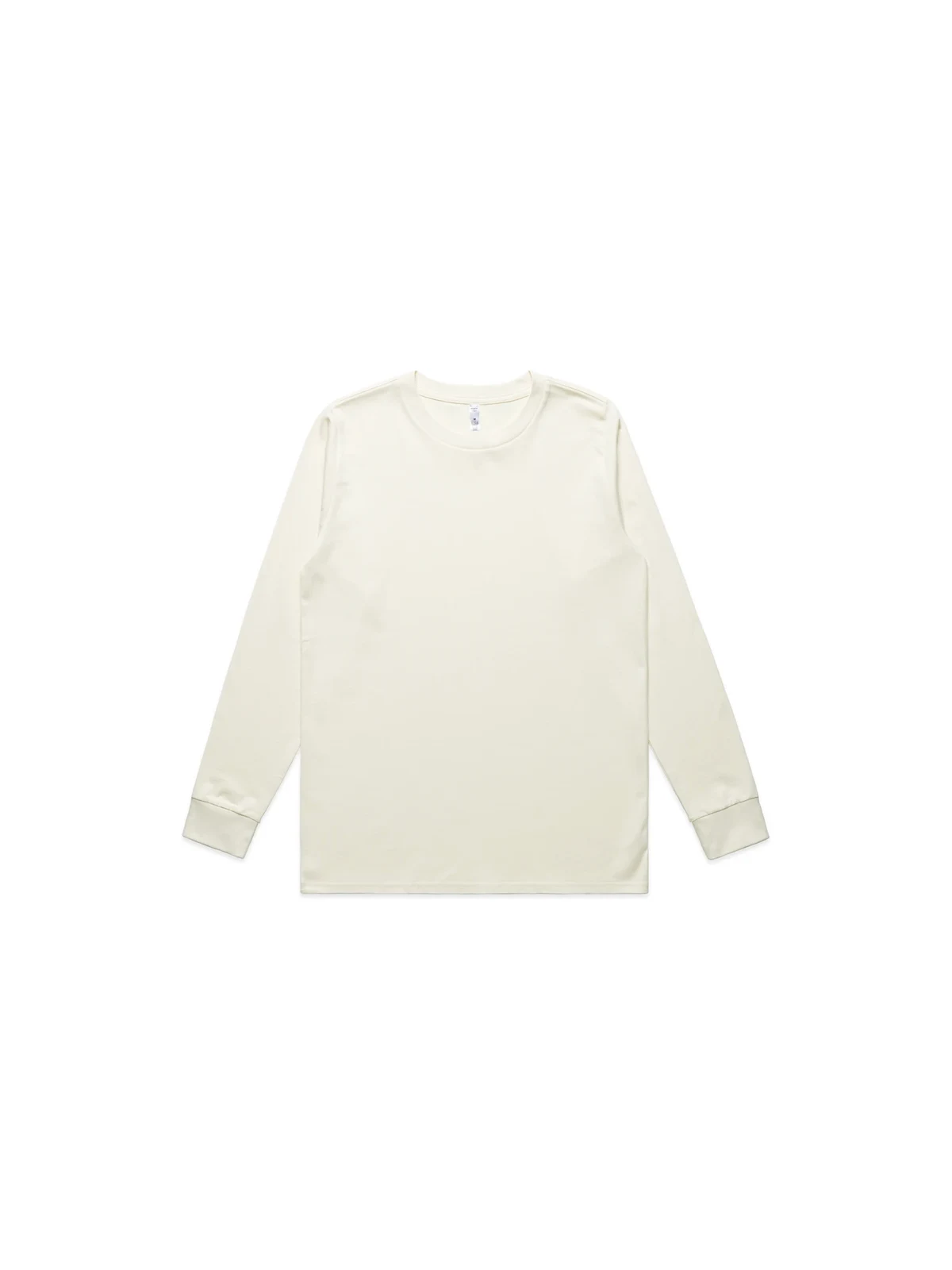 Women's Classic L/S Tee in Ecru – front view