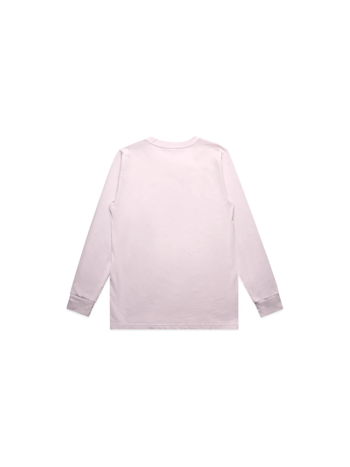 Women's Classic L/S Tee in Orchid – back view