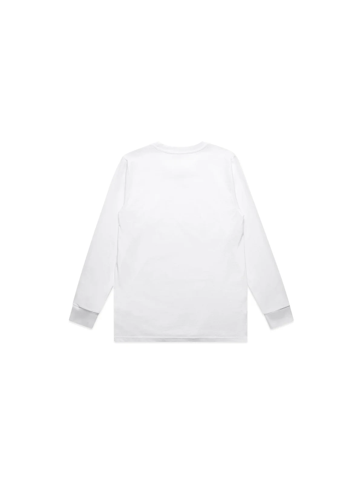 Women's Classic L/S Tee in White – back view