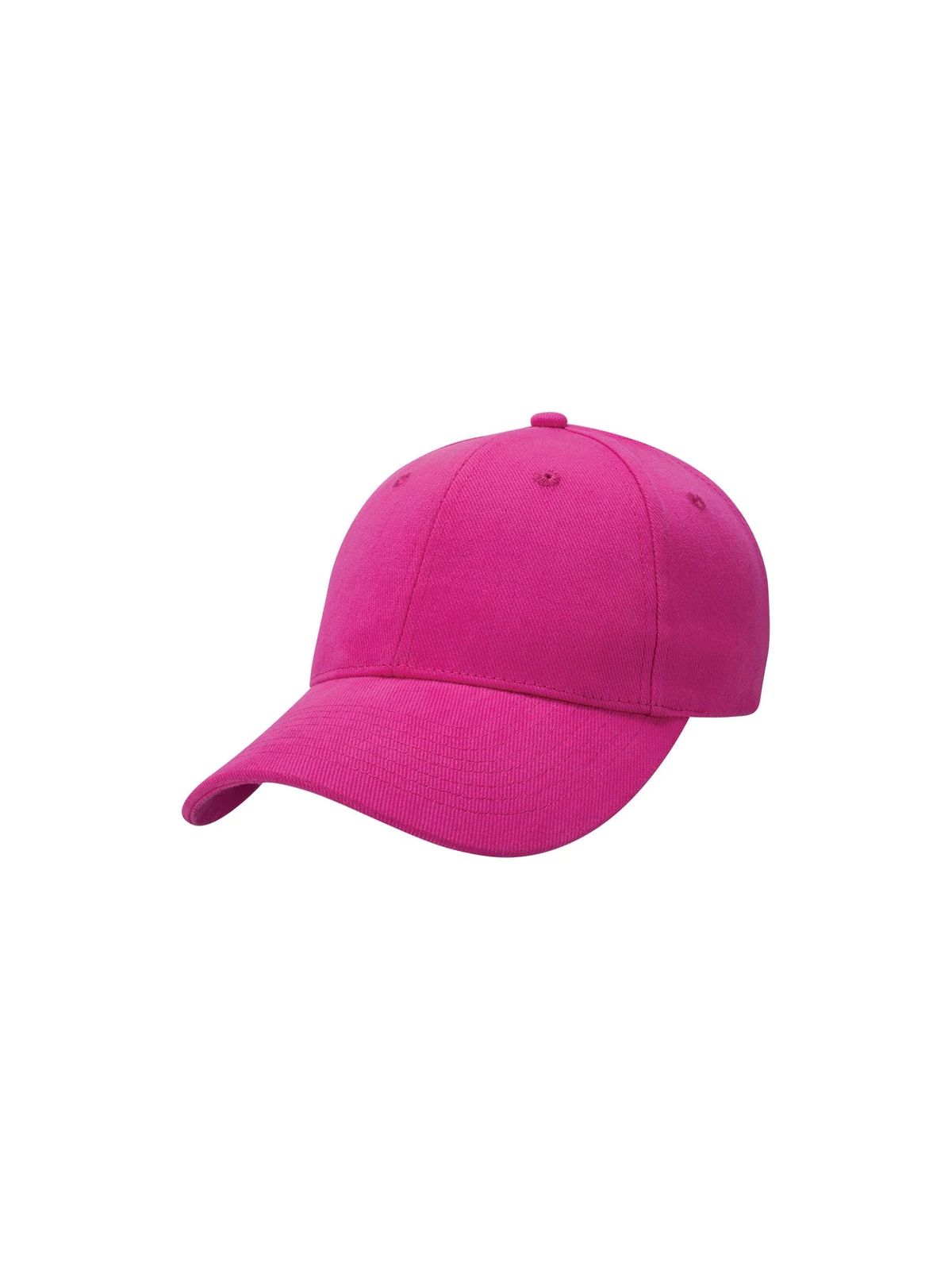 Heavy Brushed Cotton Cap in Pink – front view