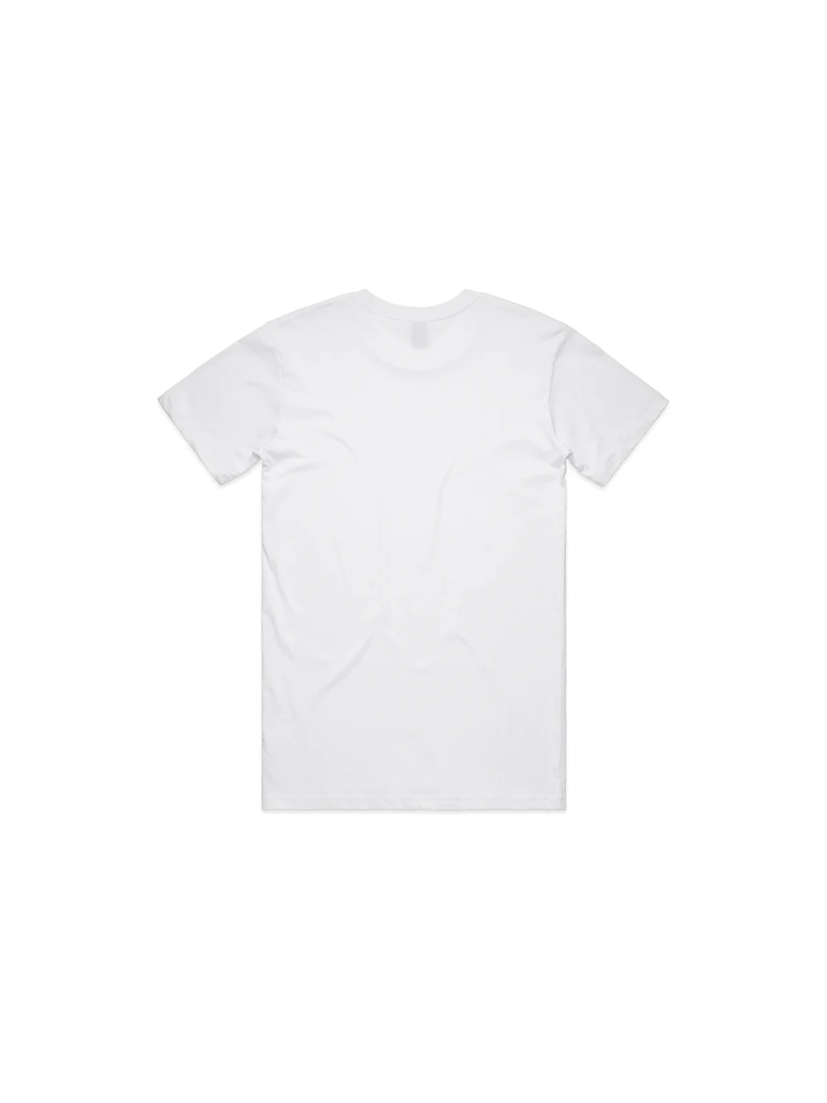 Men's Staple Tee in White – back view