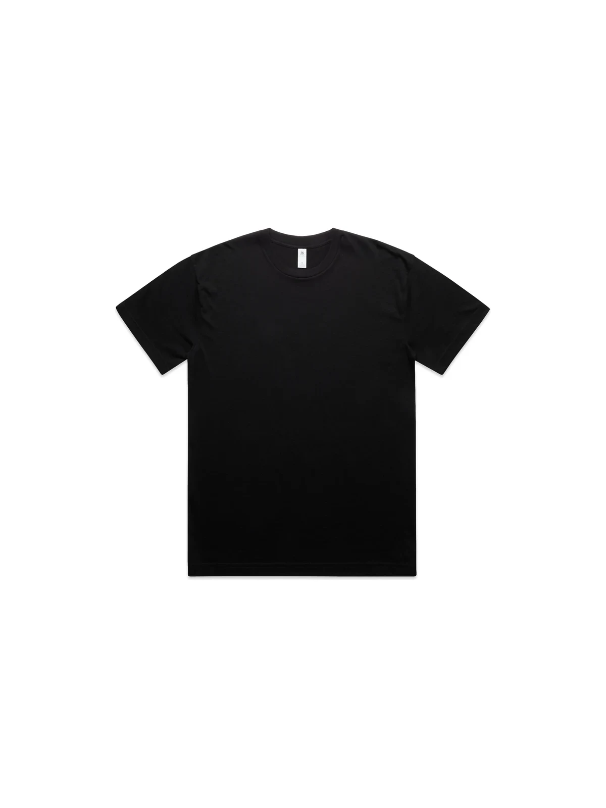 Men's State Tee in Black – front view