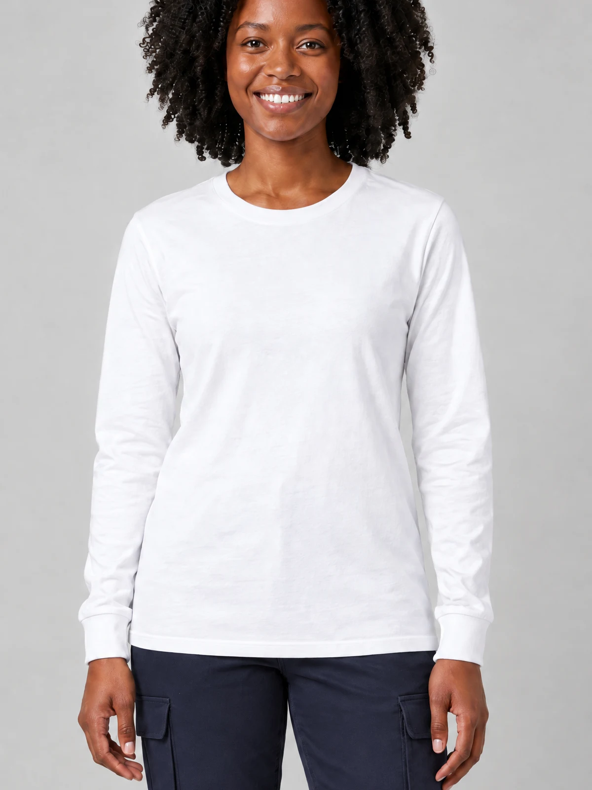 Classic L/S Tee – close-up detail