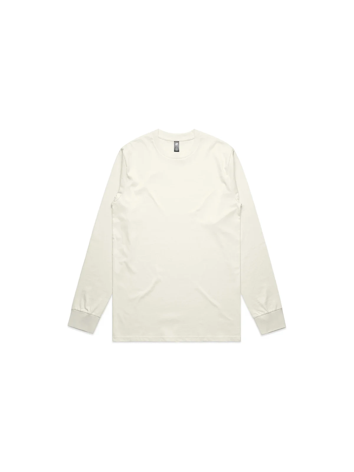 Classic L/S Tee in Ecru – front view