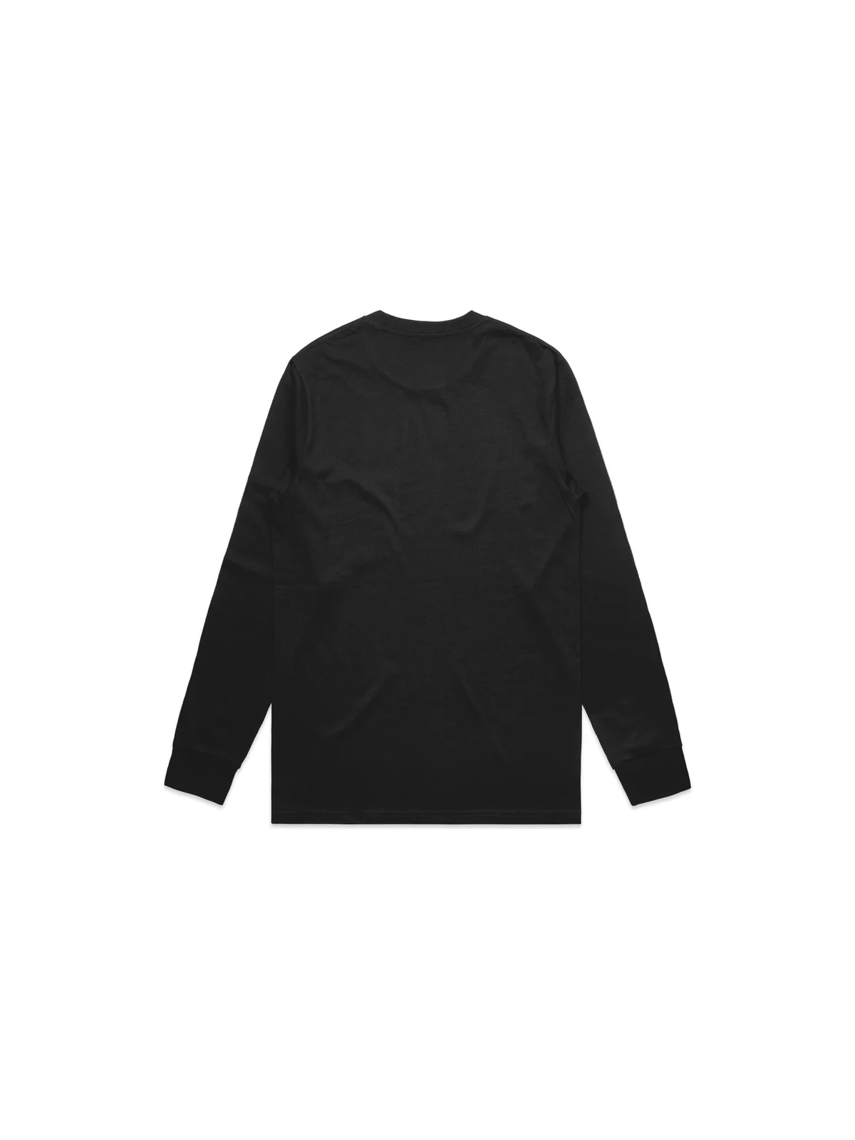 Classic L/S Tee in Black – back view