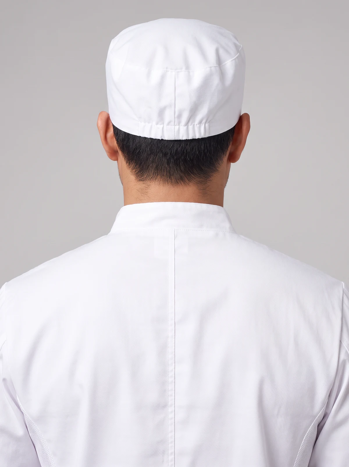 Chefs Cap in White – back view
