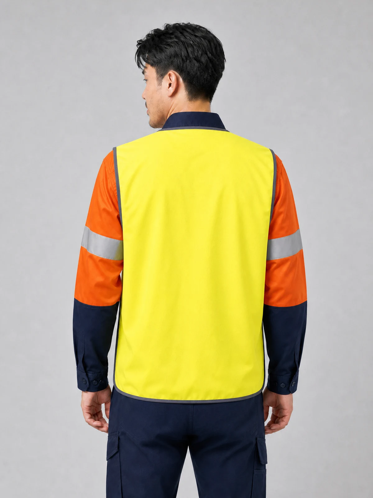 Fluro Vest – back view