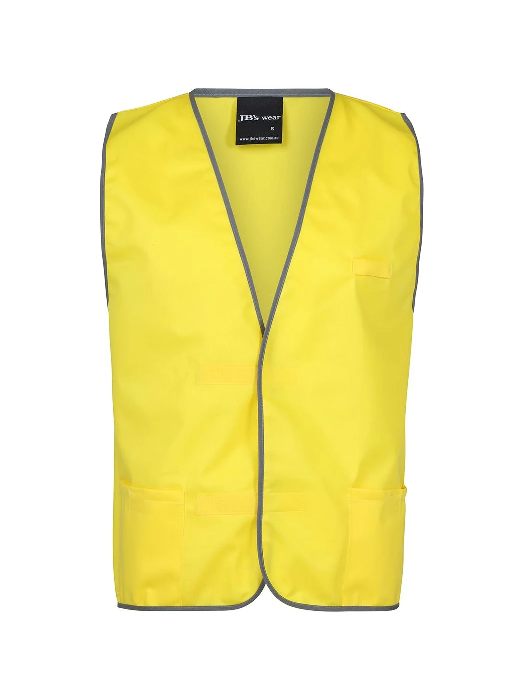 Fluro Vest in Yellow – front view