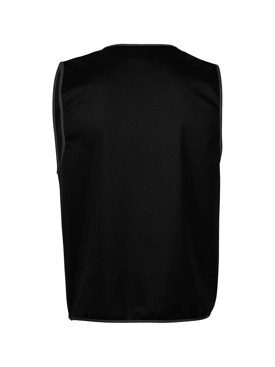 Fluro Vest in Black – back view
