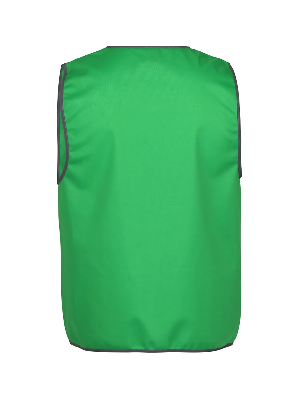 Fluro Vest in Pea Green – back view