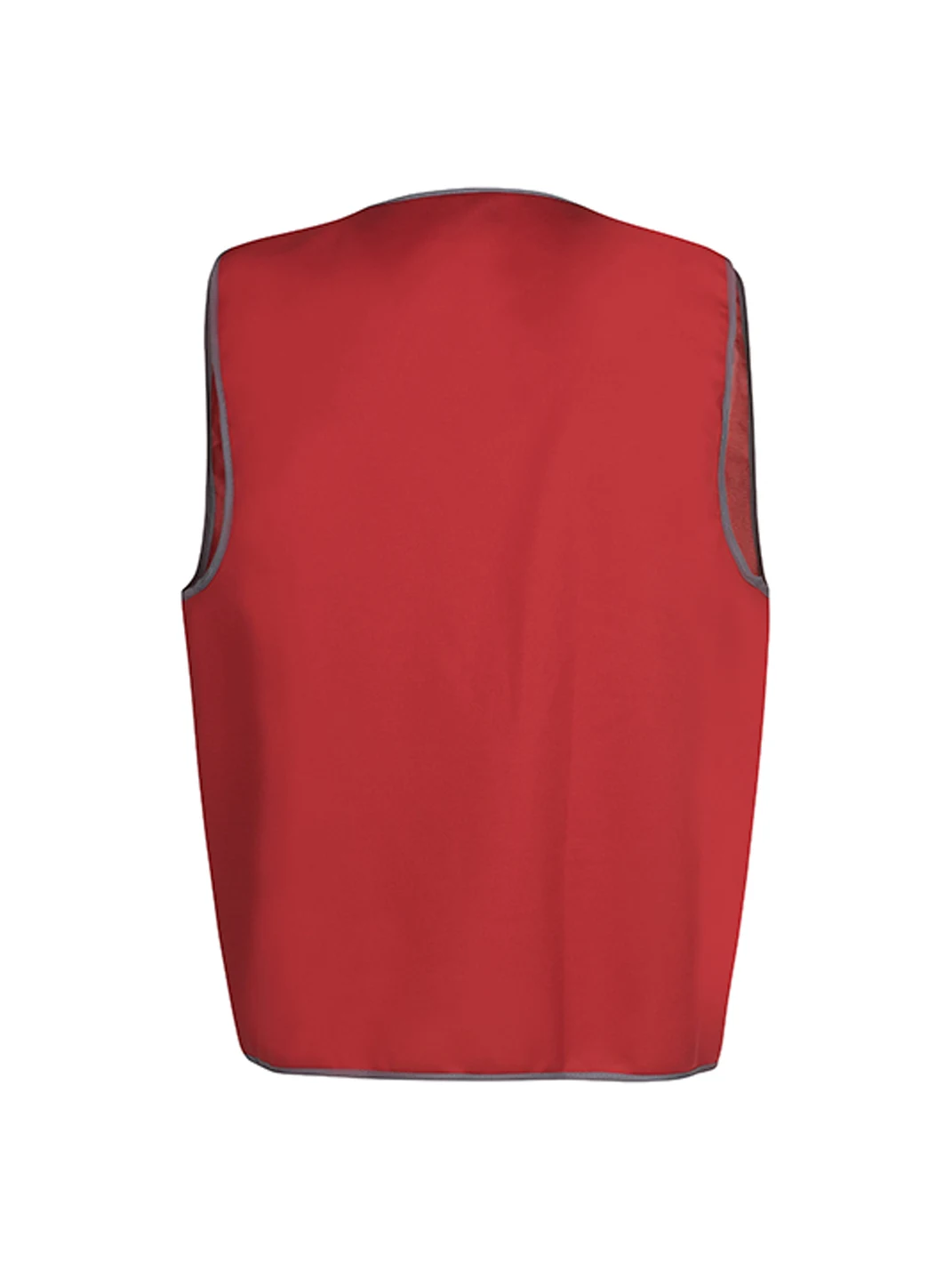 Fluro Vest in Red – back view