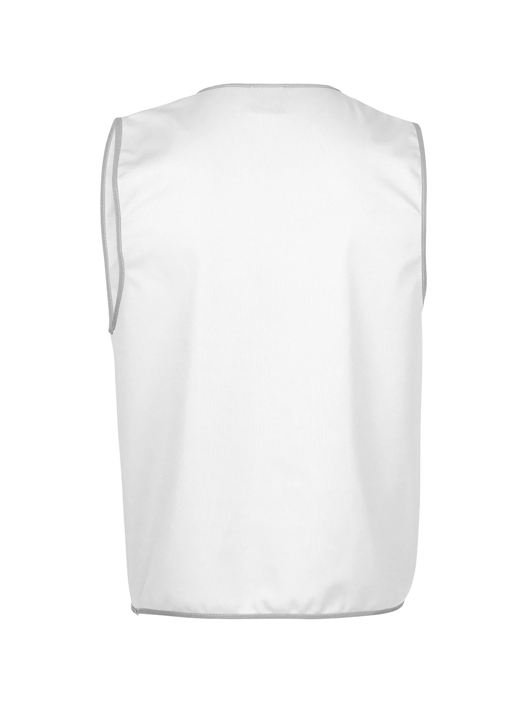 Fluro Vest in White – back view
