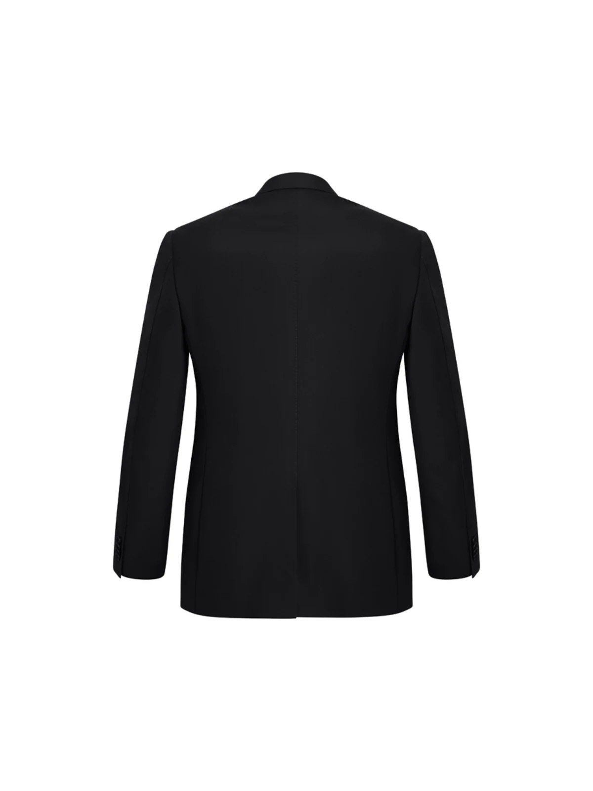 Men's Siena 2 Button Jacket in Black – back view