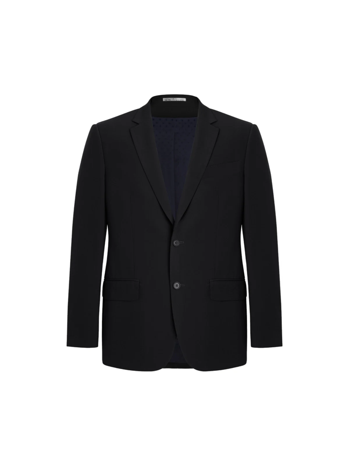 Men's Siena 2 Button Jacket in Black