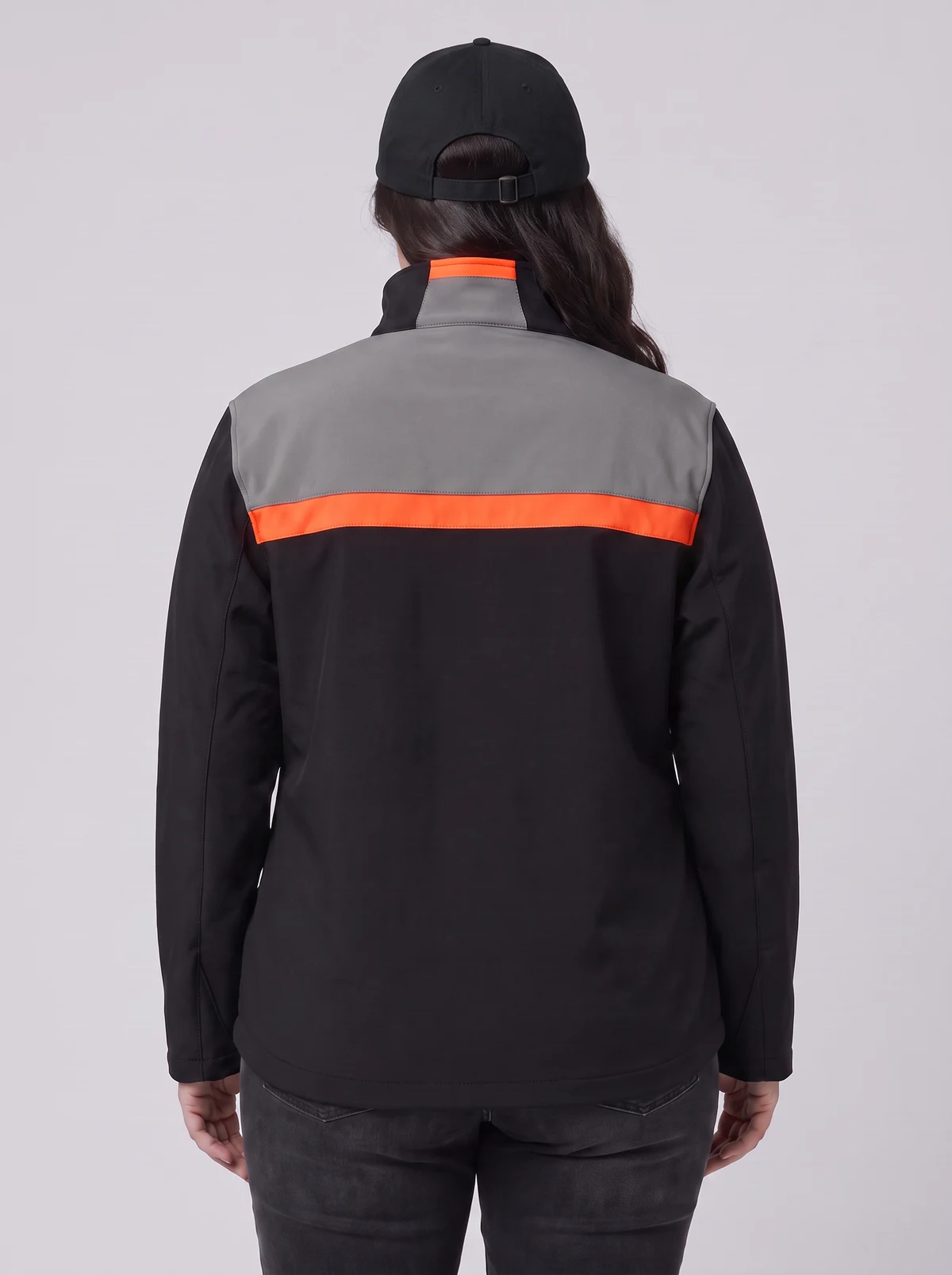 Dad Hat in Black – back view