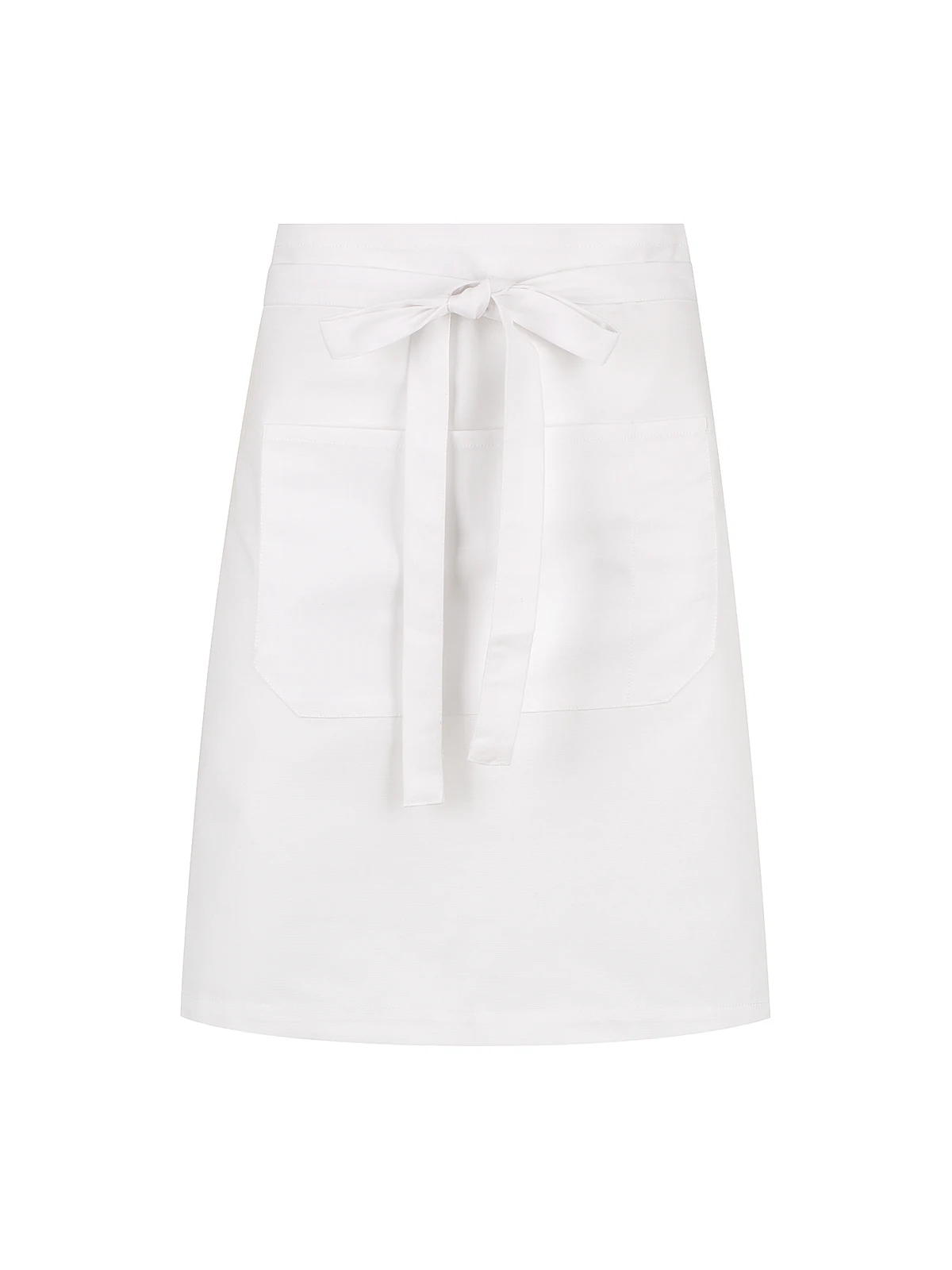 Colby Waist Apron in White