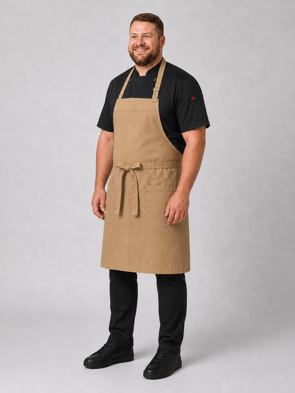 Lockharte Bib Apron – side view