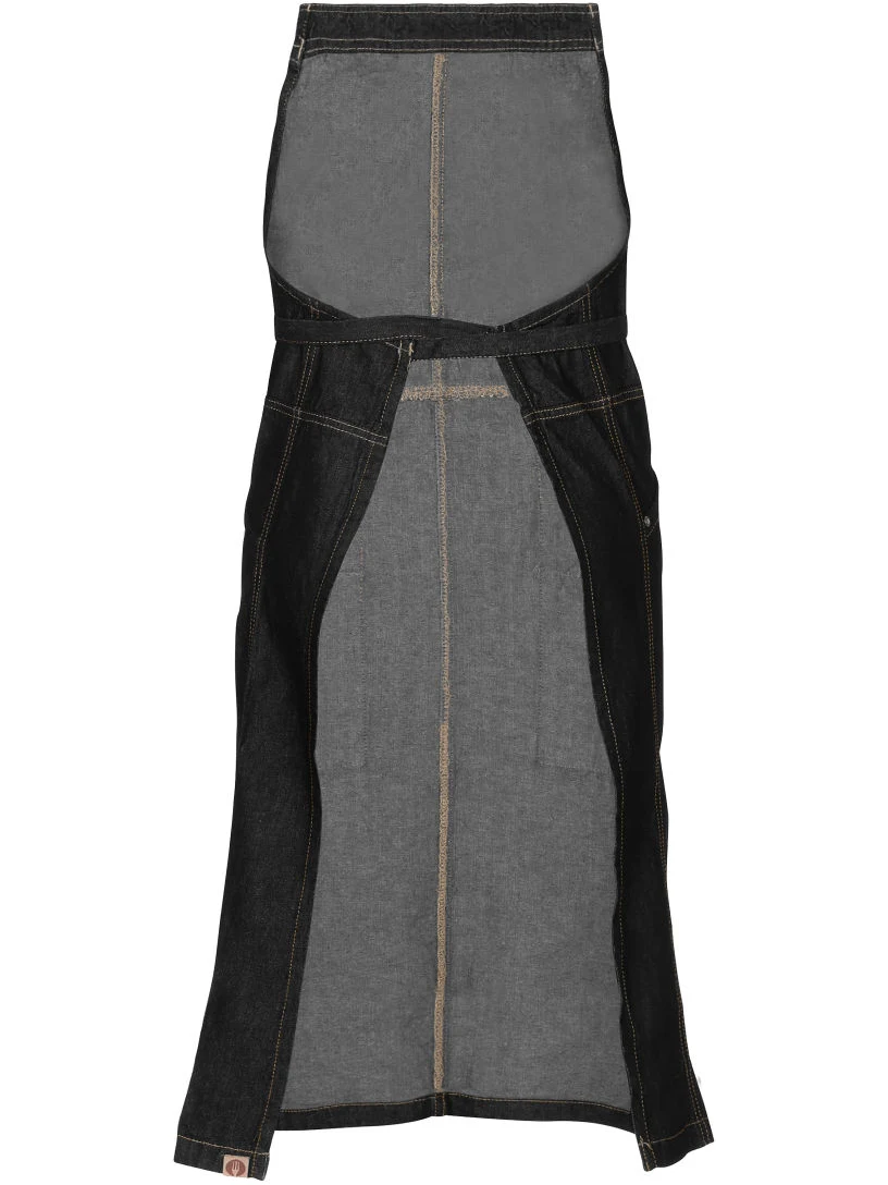 Berkeley Chefs Bib Apron – back view