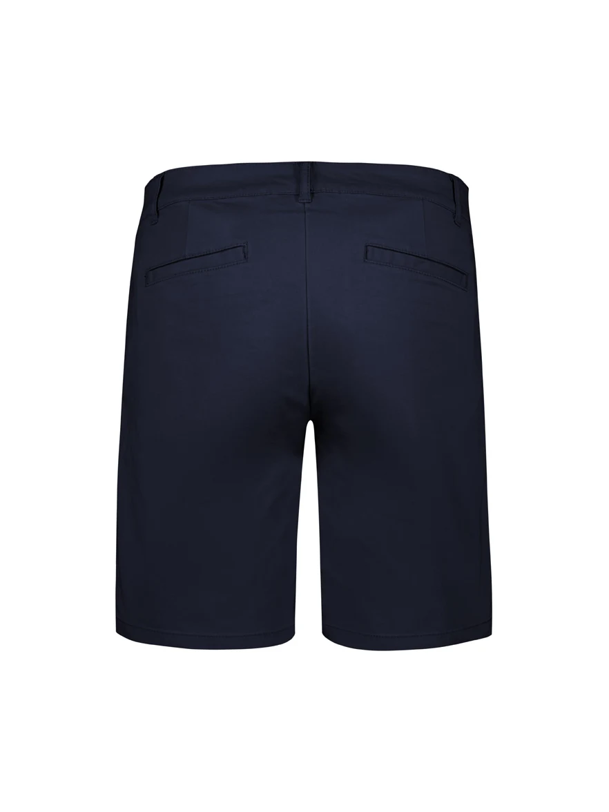 Lawson Ladies Chino Short in Navy – back view