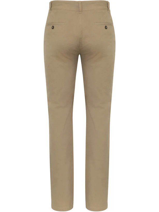 Men's Lawson Chino Pant in Dark Stone – back view