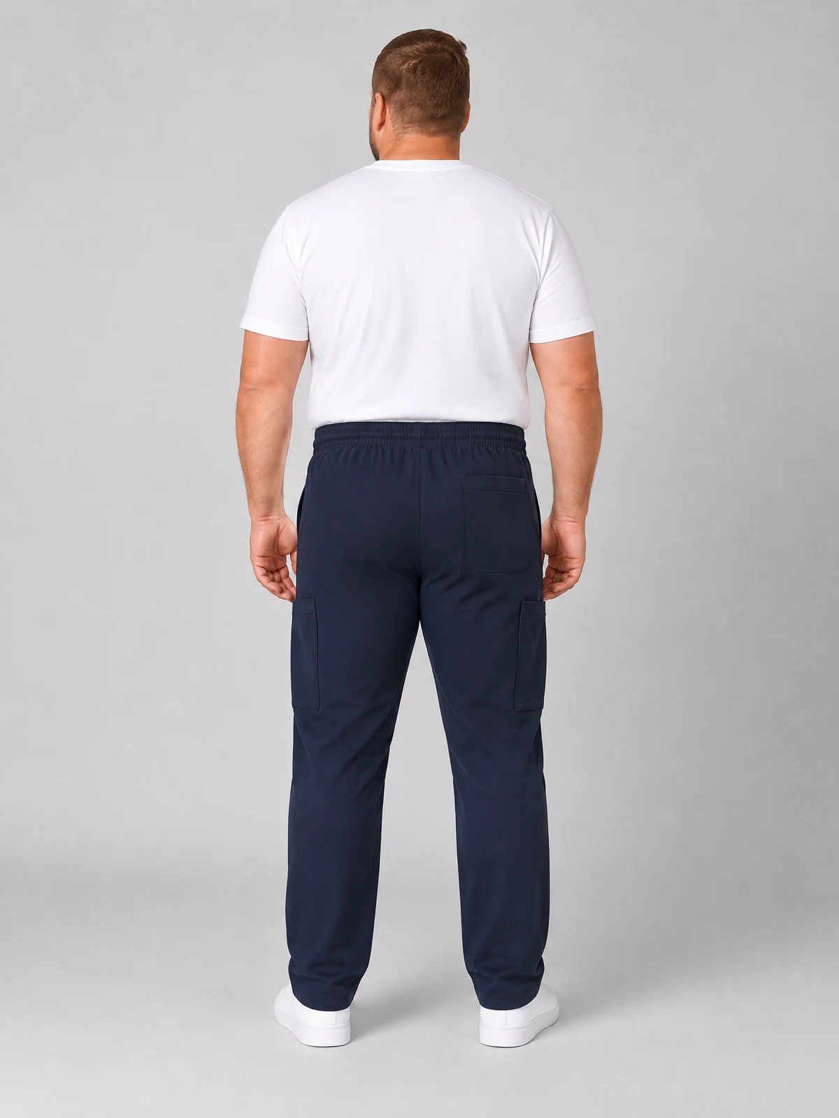 City Active Pant in Navy – back view