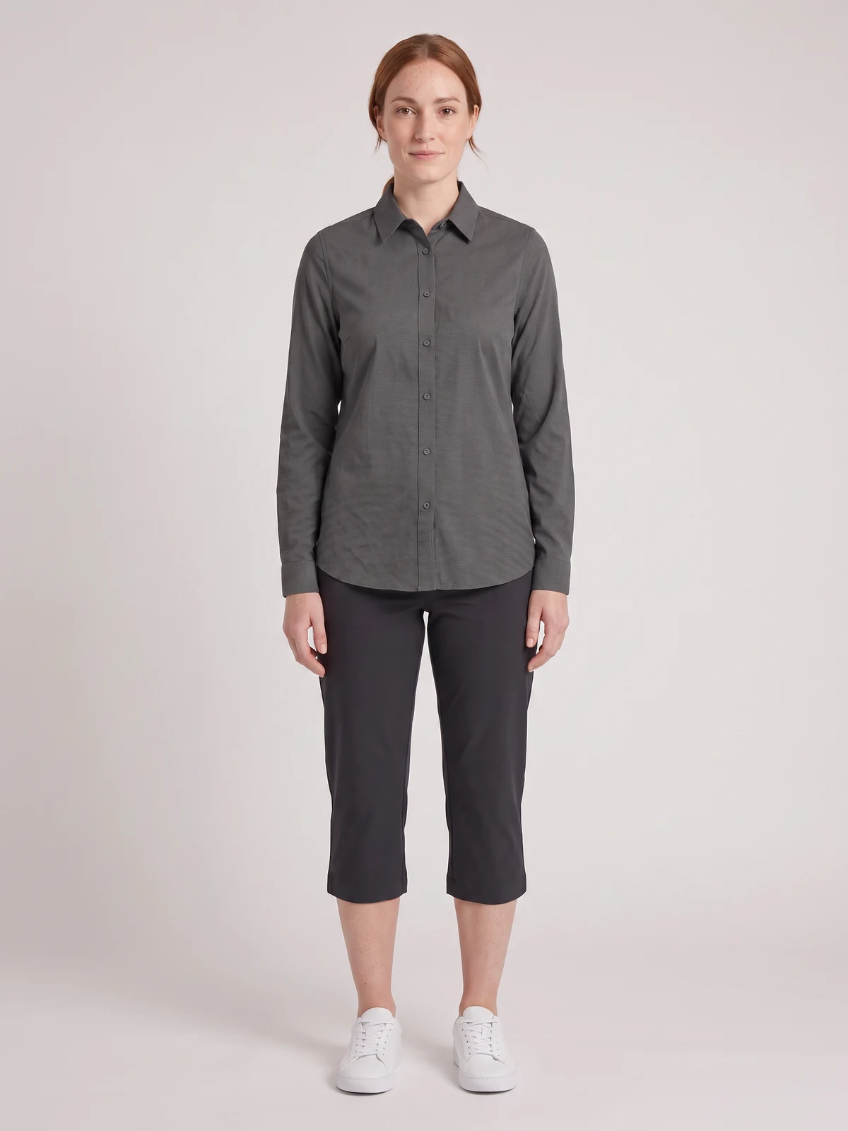 Jane 3/4 Length Stretch Pant – front view