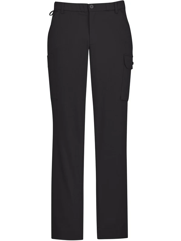 Men's Comfort Waist Cargo Pant in Charcoal – front view