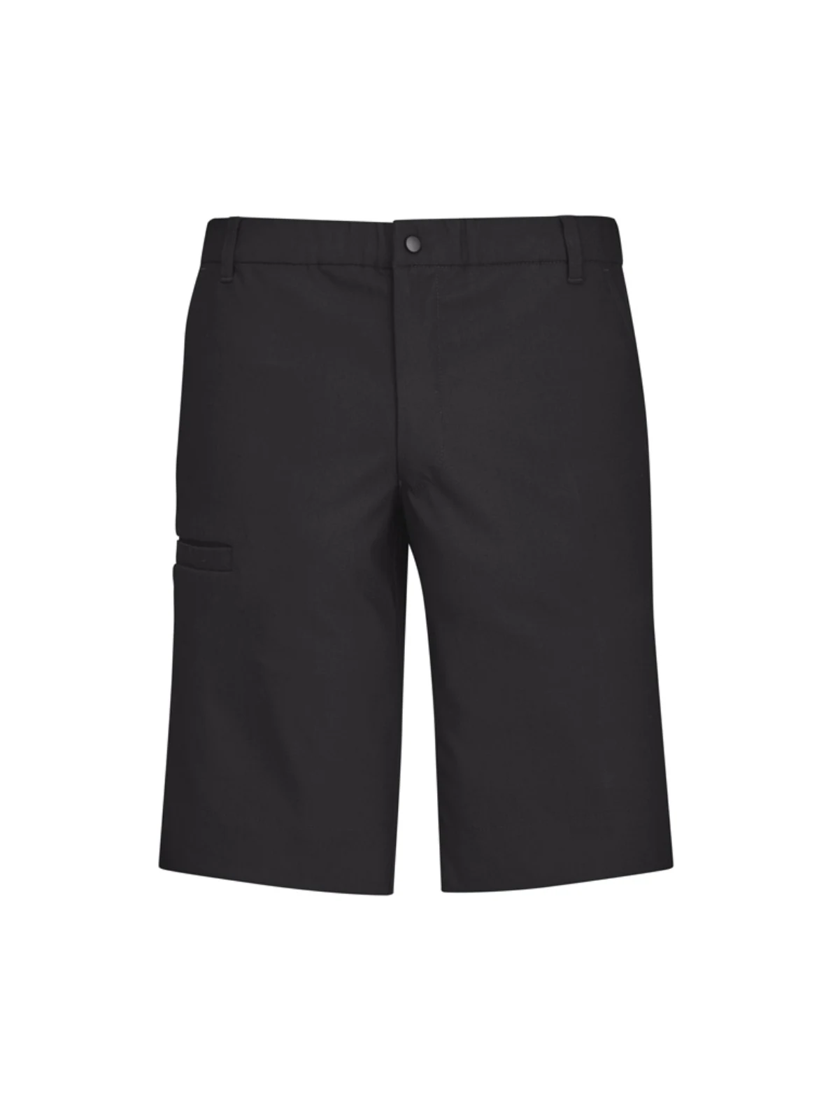 Men's Comfort Waist Cargo Short in Charcoal – front view