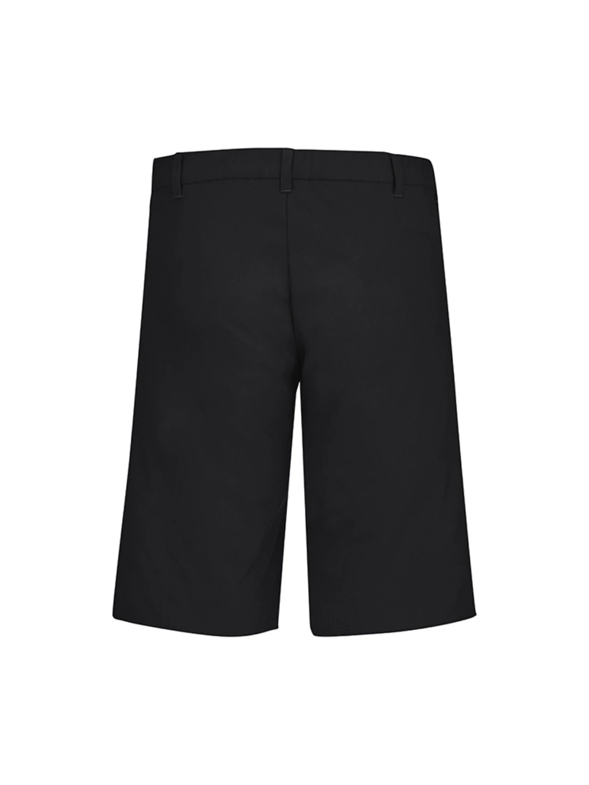 Men's Comfort Waist Cargo Short in Black – back view