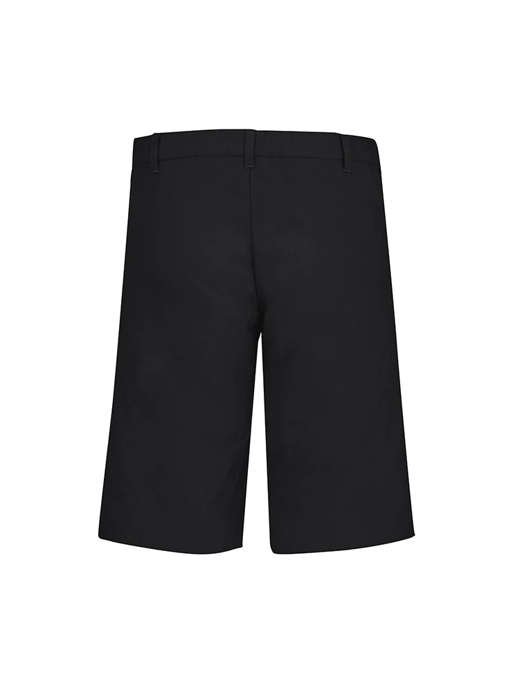 Men's Comfort Waist Cargo Short in Black – back view