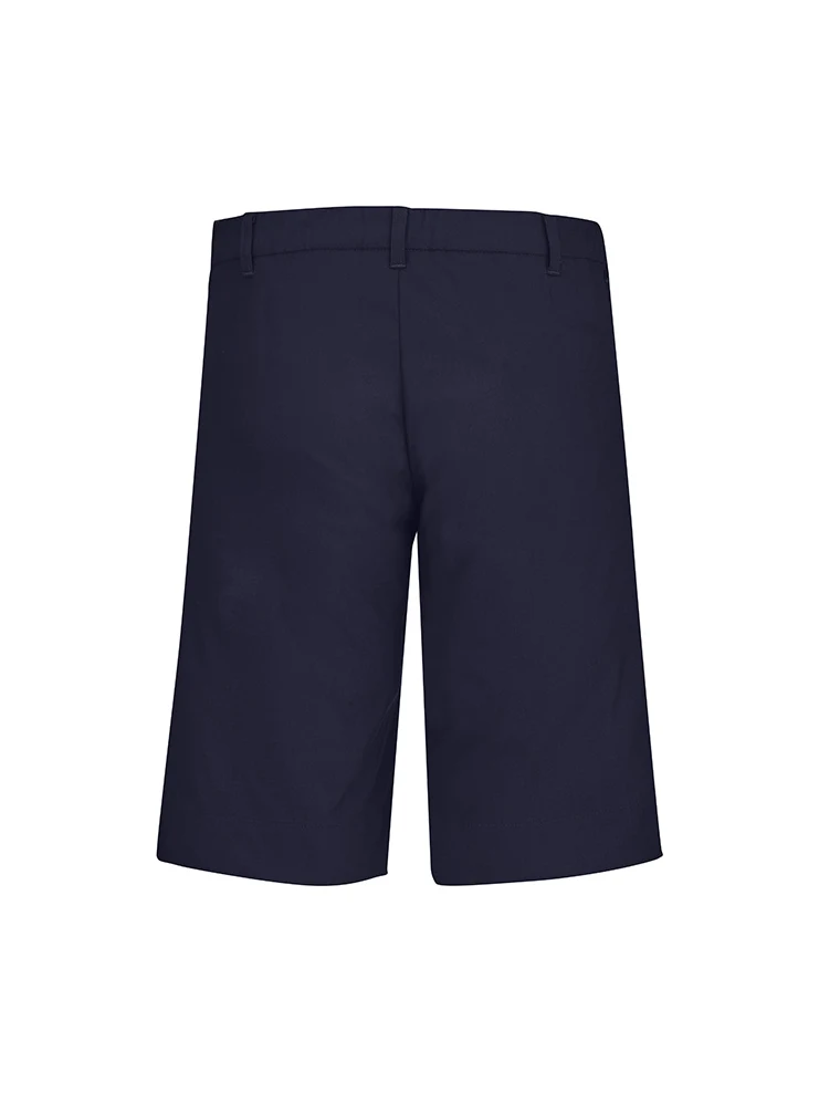 Men's Comfort Waist Cargo Short in Navy – back view
