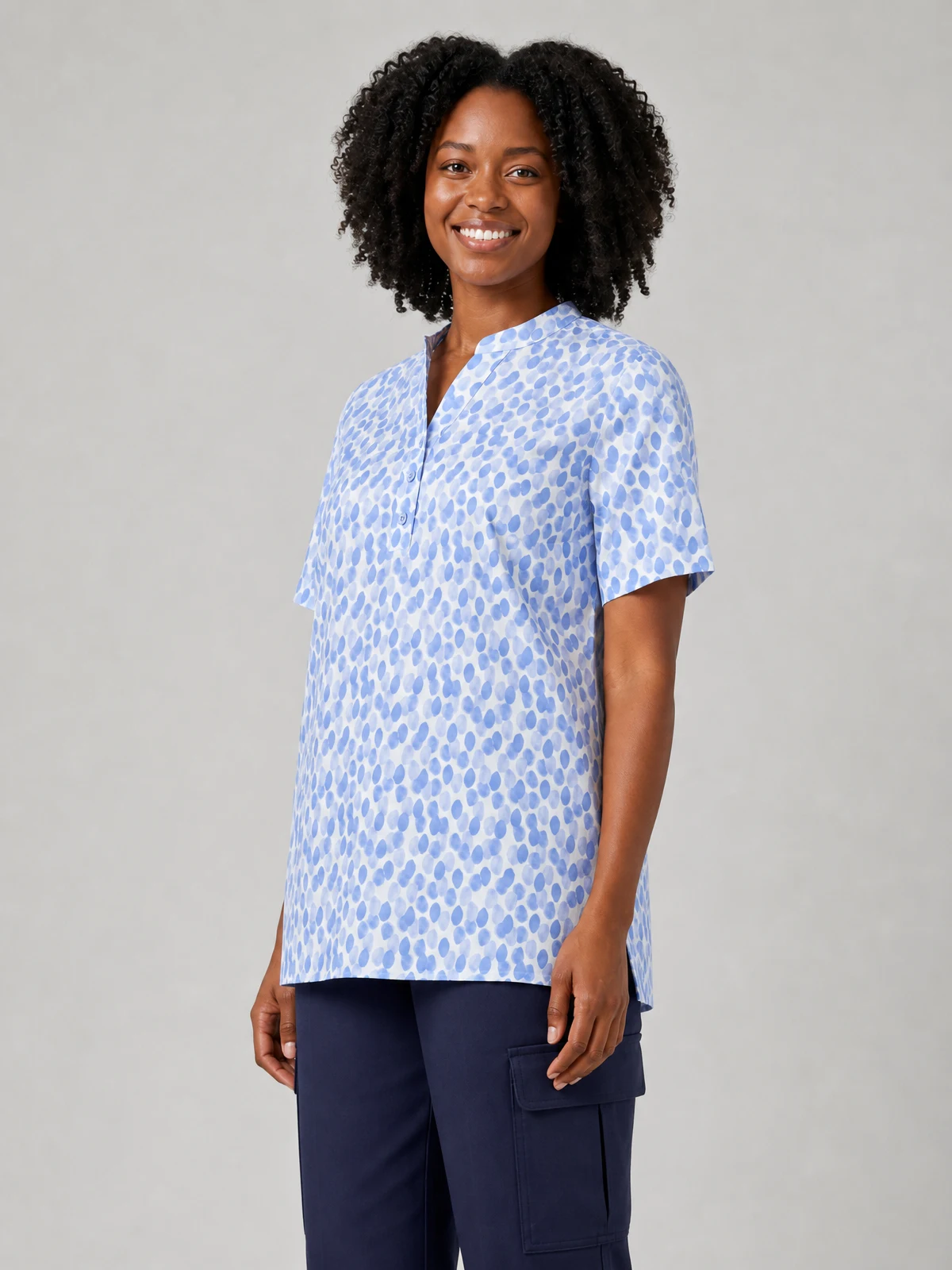 Women's Florence Stardust Print Tunic – side view