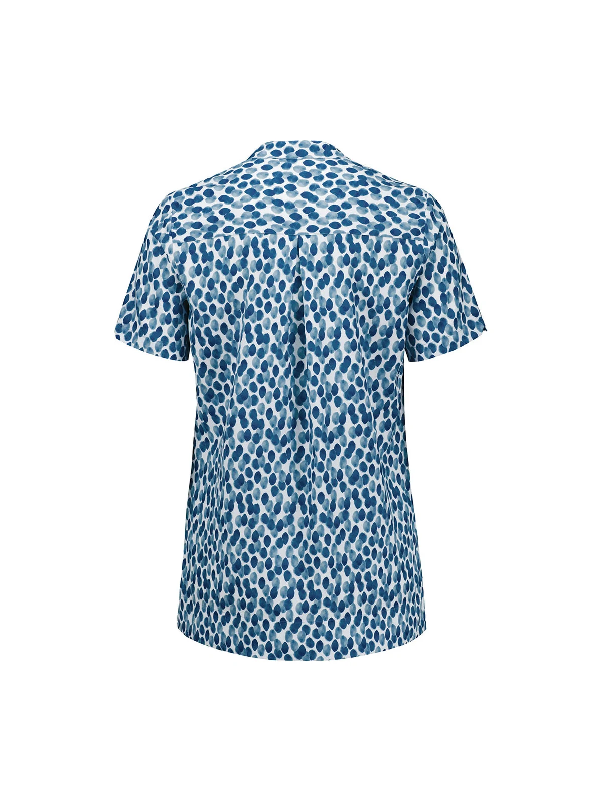 Women's Florence Stardust Print Tunic in Navy – back view