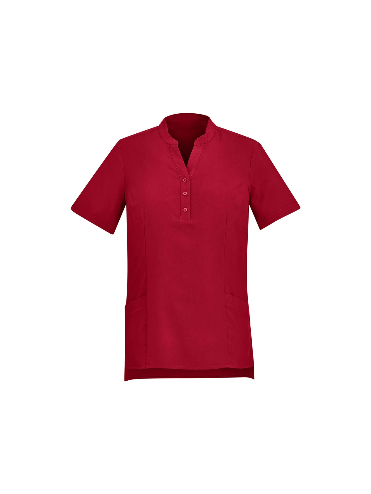 Ladies Florence Tunic in Cherry – front view