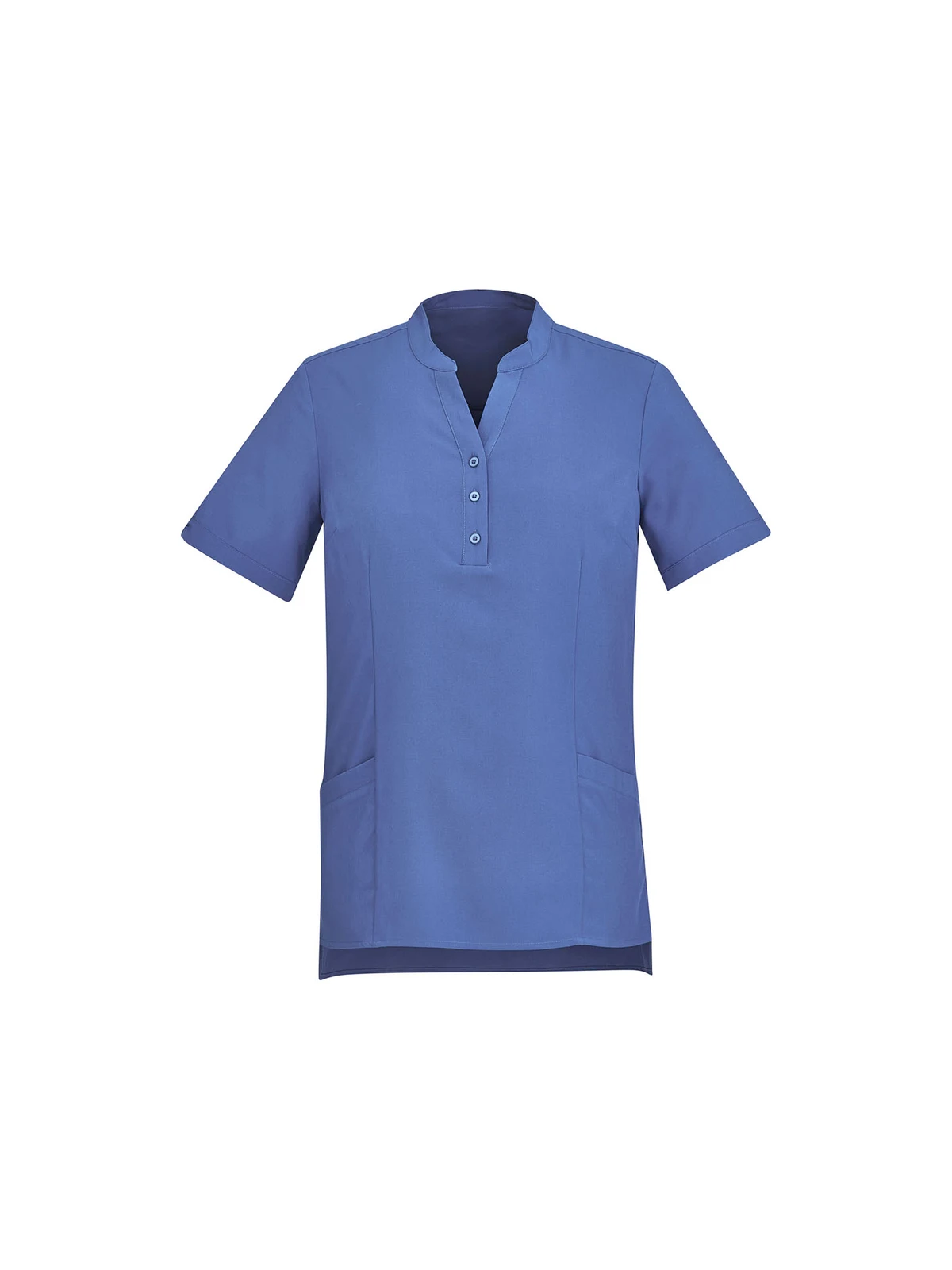 Ladies Florence Tunic in Mid Blue – front view