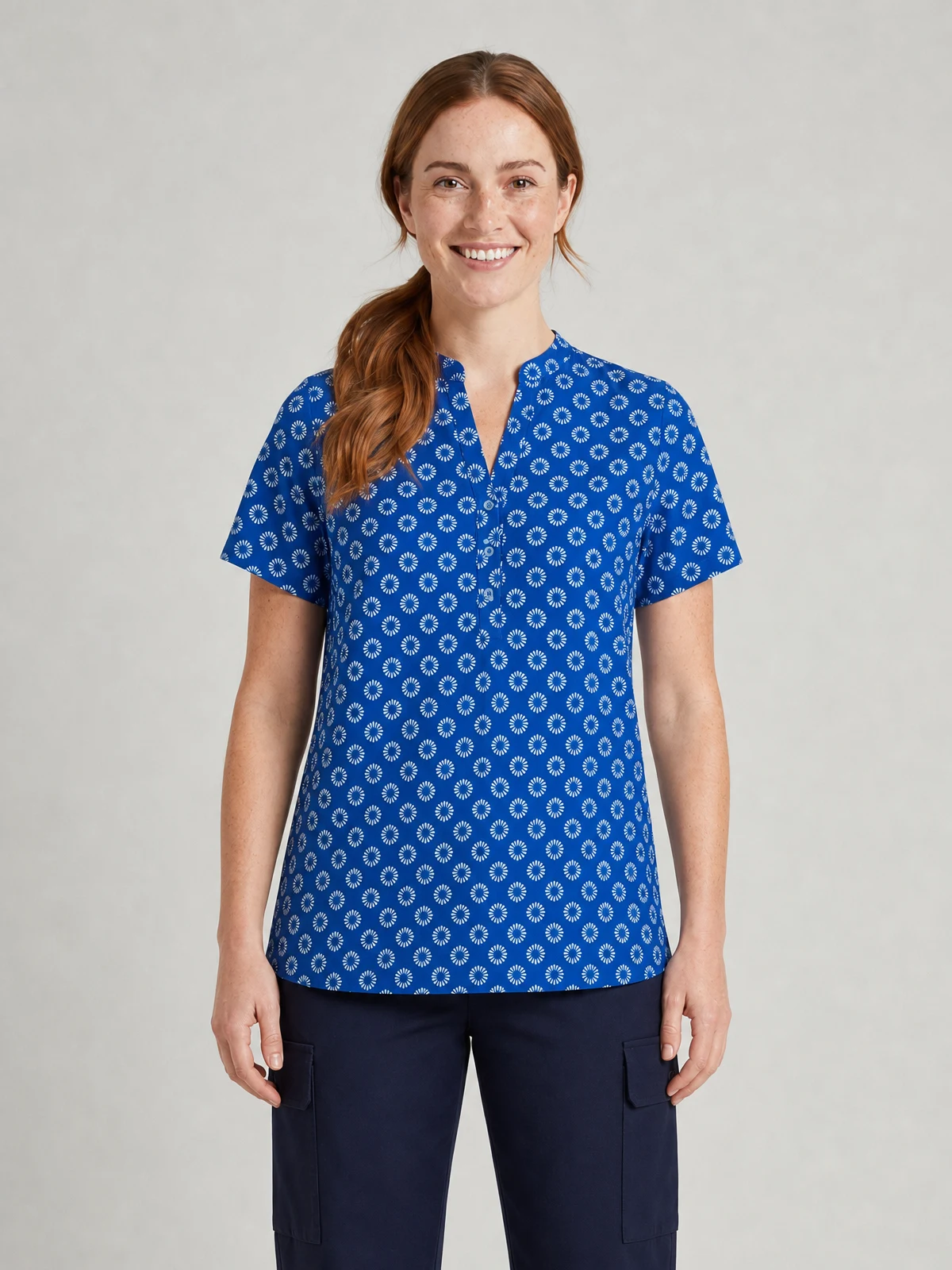 Women's Florence Daisy Print Tunic – front view