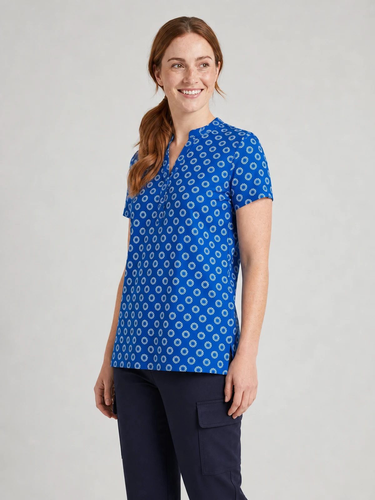 Women's Florence Daisy Print Tunic – side view